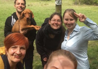 Das Logopädische Praxisteam in Richtung Grundmühle bei Erfurt.